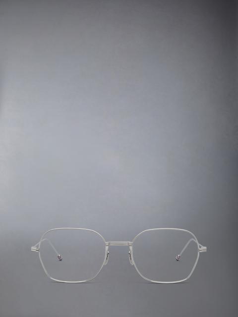 Thom Browne TITANIUM RECTANGULAR EYEGLASSES