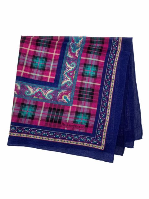 SAINT LAURENT YSL bandana handkerchief neckerchief scarf turban headband