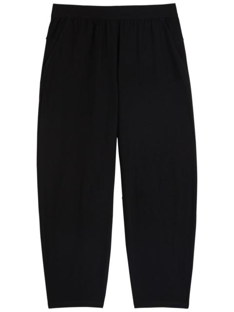 EILEEN FISHER Eileen Fisher Barrel-leg Crepe Trousers