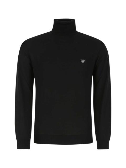 Prada Prada Men Black Wool Sweater