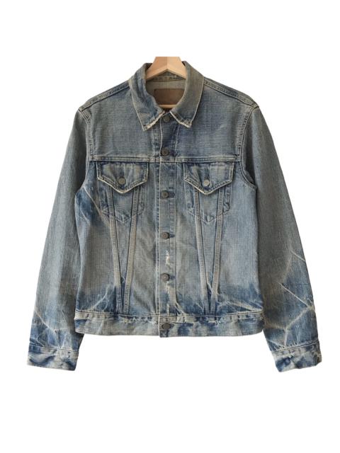 Other Designers Spellbound - Authentic Spellbound Japan Distressed Denim Trucker Jacket