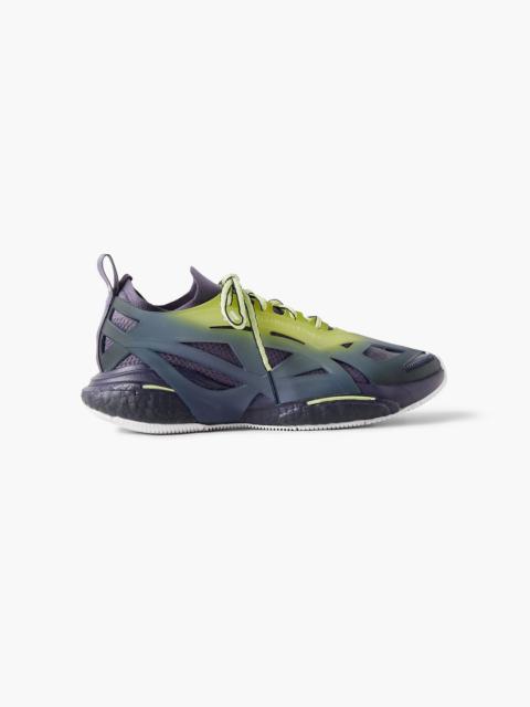 adidas Solarglide Primeknit and rubber sneakers