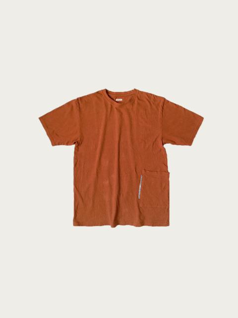 Kapital Gauze Jersey BISCUIT Pocket T - Brown
