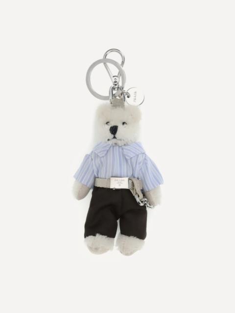 Prada Teddy Keychain