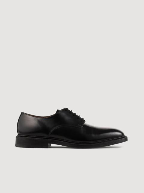 Sandro GLAZED LEATHER DRESS SHOES