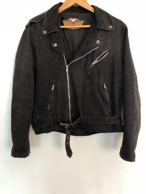 Other Designers VINTAGE Harley Davidson Denim Jean jacket