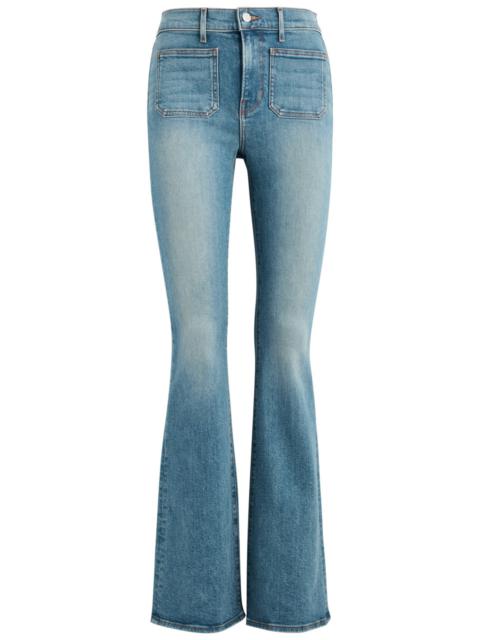 Veronica Beard Beverley Flared-leg Jeans
