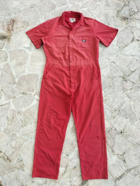 Other Designers Dickies Red Faded Coverall Vintage Work
