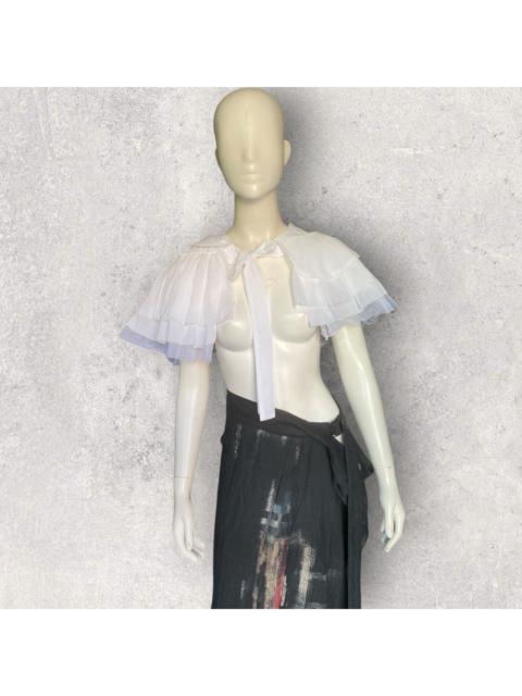 Comme Des Garçons SS25 Lace Ruffle Scarf