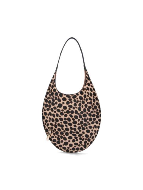 Other Designers Tory Burch Animal Print Hobo Bag Pierced