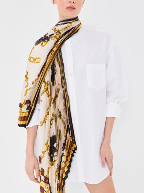 Acne Studios Button Down Dress with Scarf