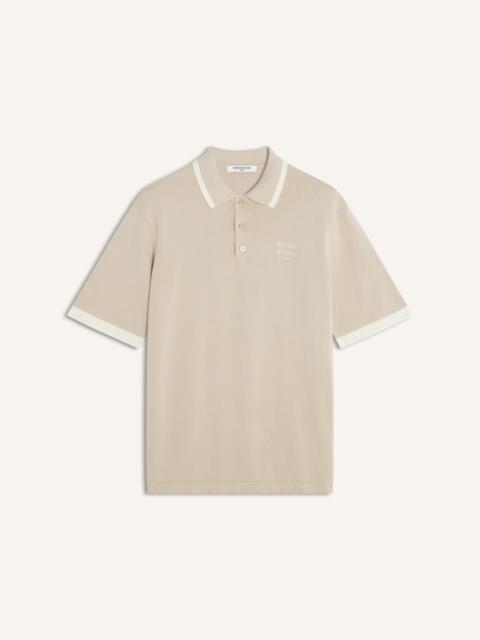 Maison Kitsuné COTTON KNITTED COMFORT POLO