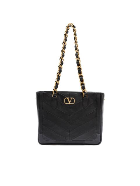 Valentino Valentino Garavani Laseine Small Leather Shoulder Bag