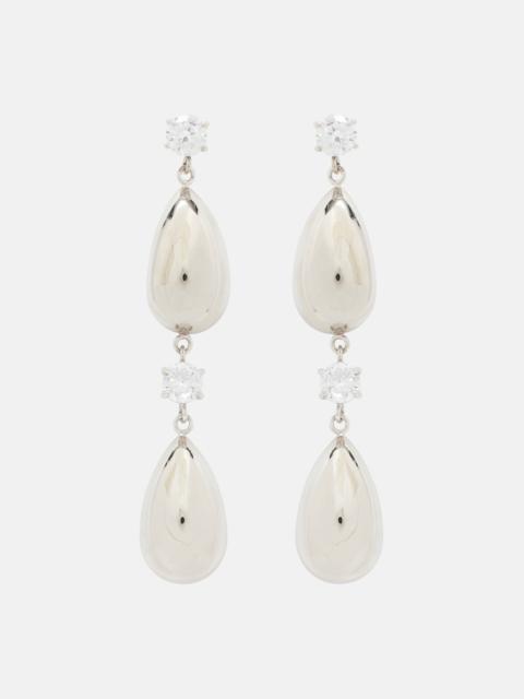 MAGDA BUTRYM Crystal-embellished drop earrings