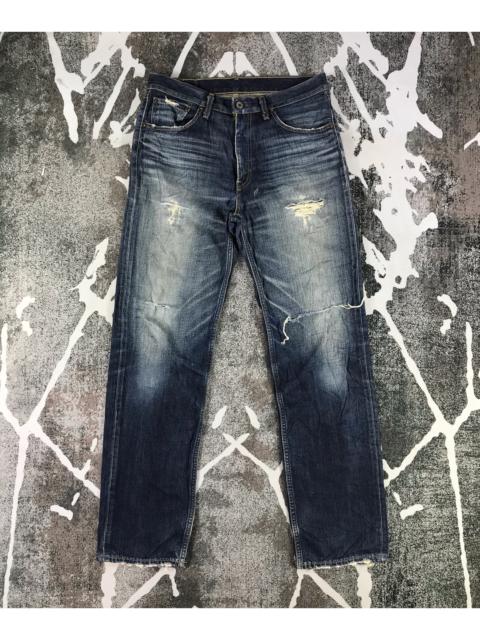 Other Designers Vintage - Vintage Levi's 502 Jeans DIstressed Denim