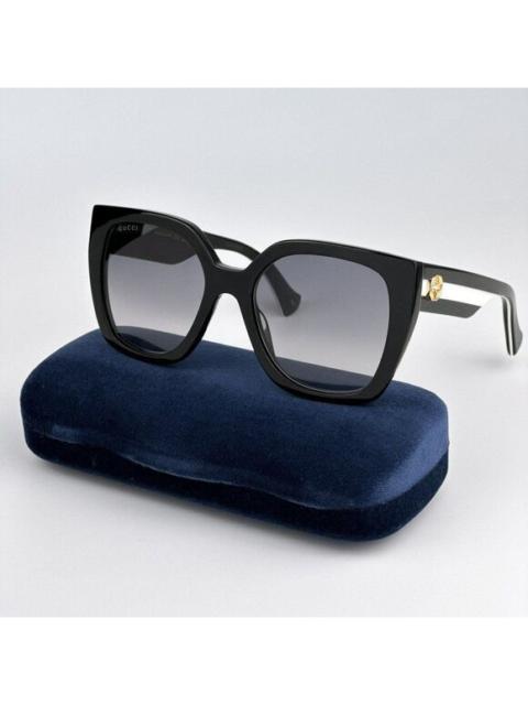 GUCCI NEW Gucci GG1300S 004 Black Gray Gradient Square Women Sunglasses GG 1300s