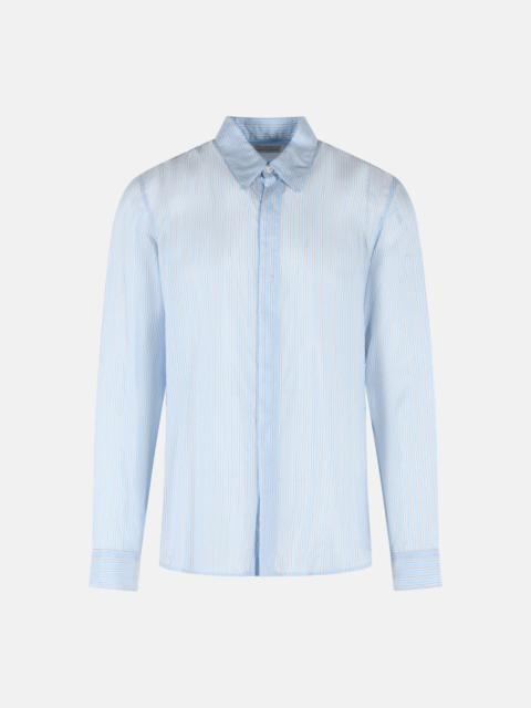 Dries Van Noten 'CARVIES' LIGHT BLUE CUPRO SHIRT