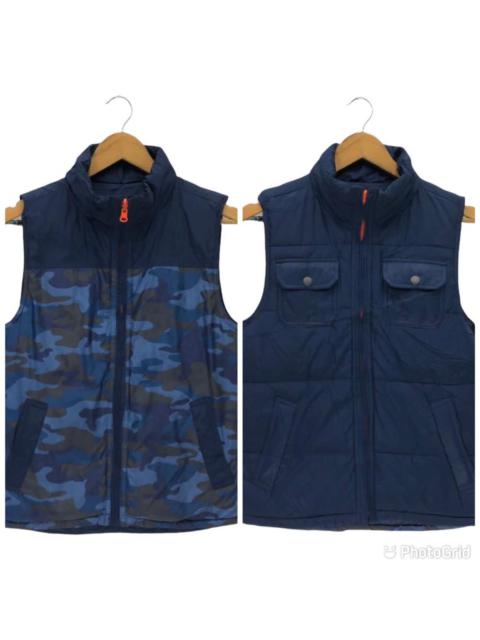 Other Designers Vintage Gap Camo Riversible Vest Jacket