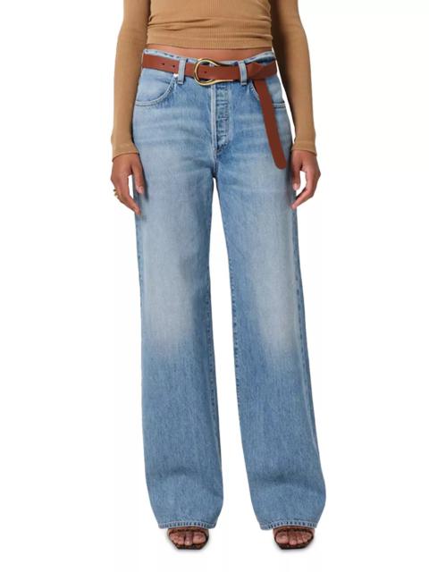 Citizens of Humanity Annina High Rise Wide Leg Jeans in Meuse