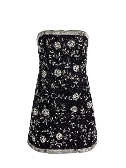 Alice + Olivia KATIA EMBELLISHED MINI GOWN