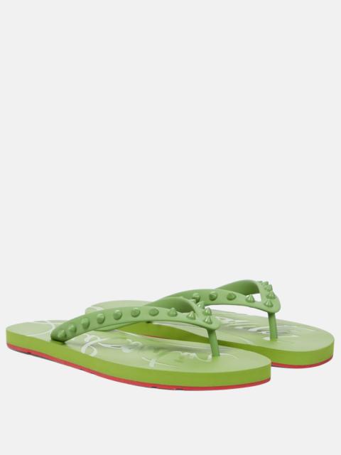 Christian Louboutin Loubi Flip thong sandals