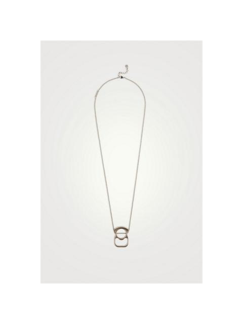 Givenchy Givenchy G Can Pendant Silvery Necklace_Silvery