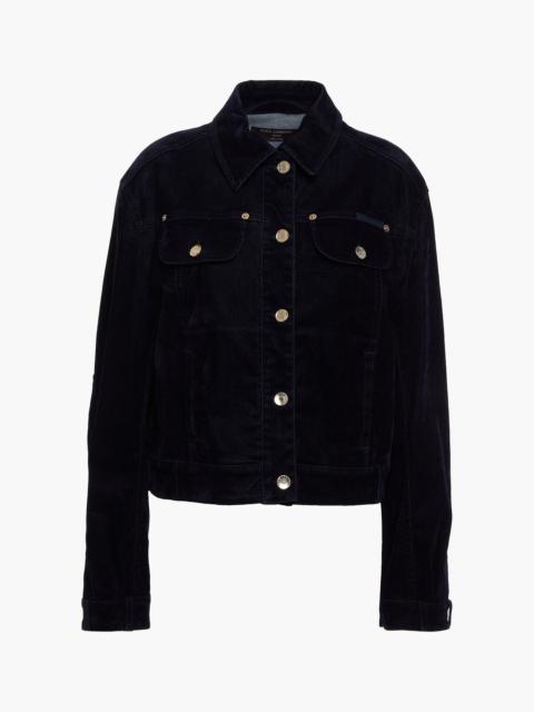 Dolce & Gabbana Cotton-blend velvet jacket