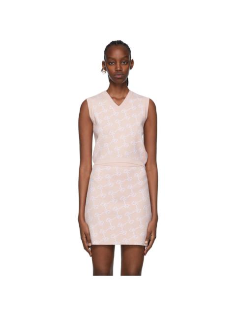 rokh Pink Viscose Vest