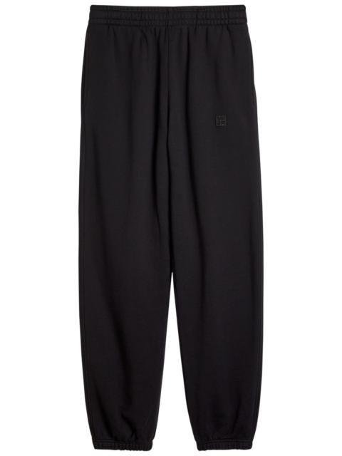 ANINE BING Anine Bing Karter Logo-embroidered Cotton Sweatpants