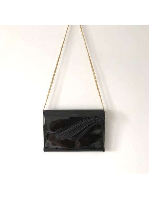 Other Designers Vintage - Authentic Vintage Hanae Mori Japan Designer Chain Clutch Bag
