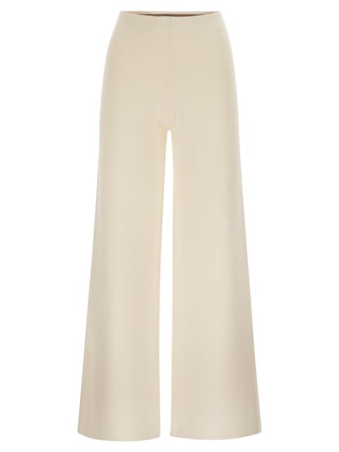 Max Mara Maxmara Women Mxpstrillo - Viscose Crêpe Knit Trousers