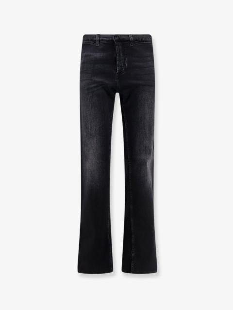 GUCCI Gucci Men Blue Denim Jeans With Nastro Web Profiles