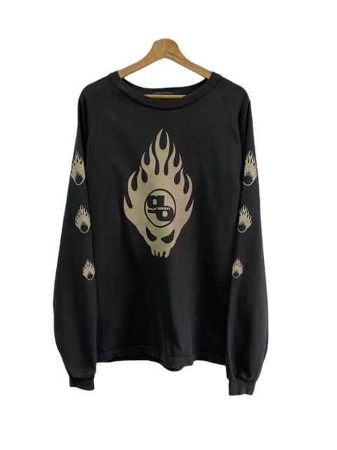 Other Designers 🔥VINTAGE RARE GO WEST! FIRE 🔥🔥🔥 Embroidery Sweatshirt