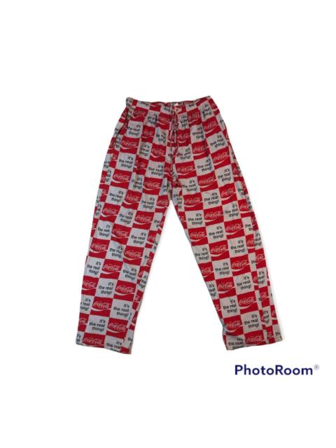 Other Designers Coca Cola Checkers Pants