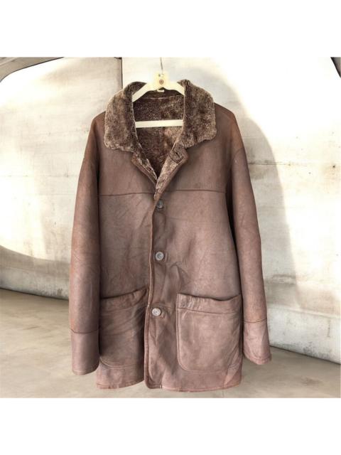 SAINT LAURENT Yves Saint Laurent Sheepskin Sherling jacket