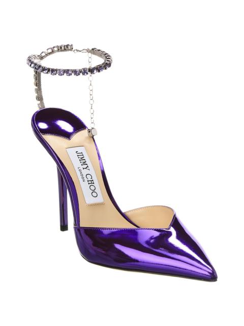 Jimmy Choo Saeda 100 Leather Pump