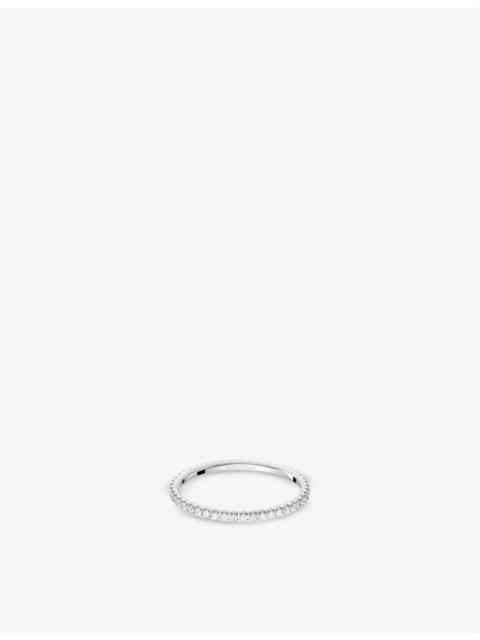 Boucheron Epure 18ct white-gold and 0.24ct diamond ring
