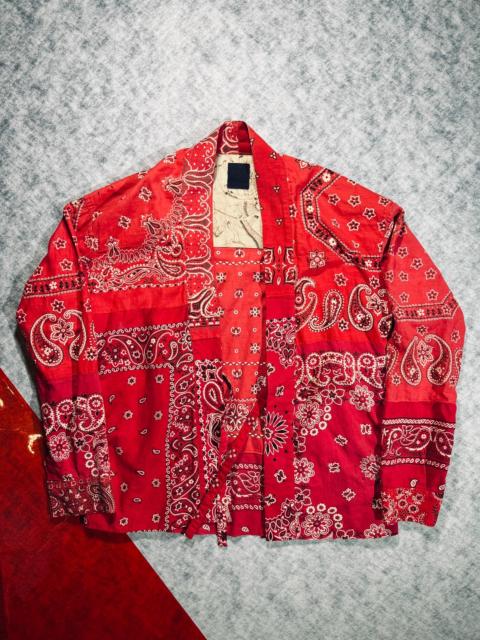visvim visvim lhamo shirt bandana Taoist robe ICT shirt cashew flower