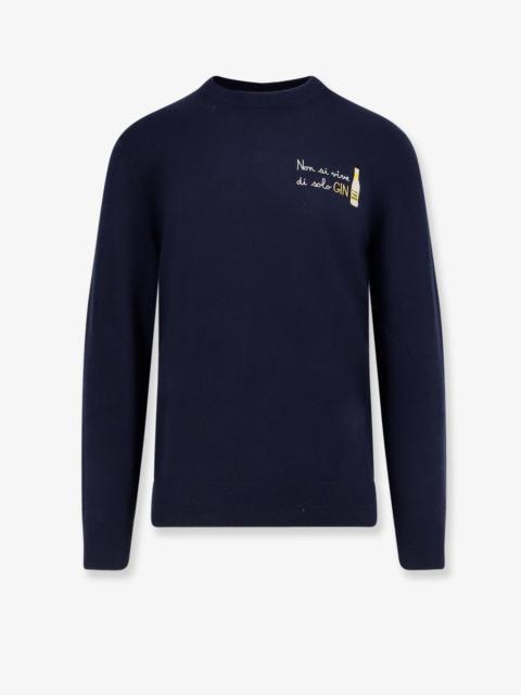 Other Designers Mc2 Saint Barth Heron Light Embry Wool Blend Sweater