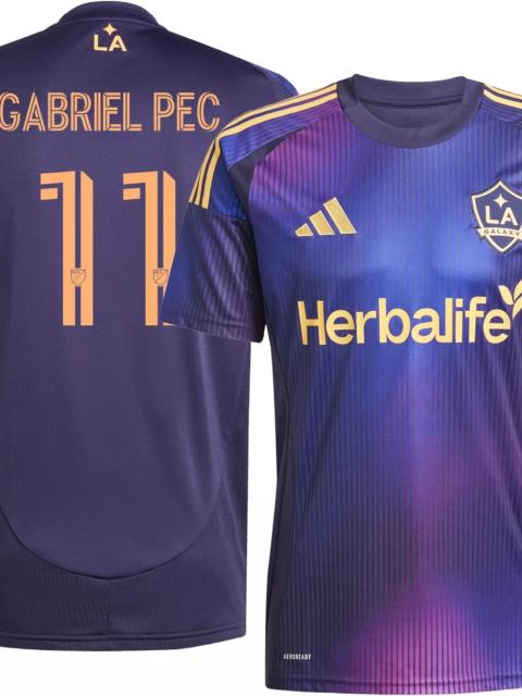 adidas adidas Adult LA Galaxy Gabriel Pec #11 2025 Secondary Replica Jersey