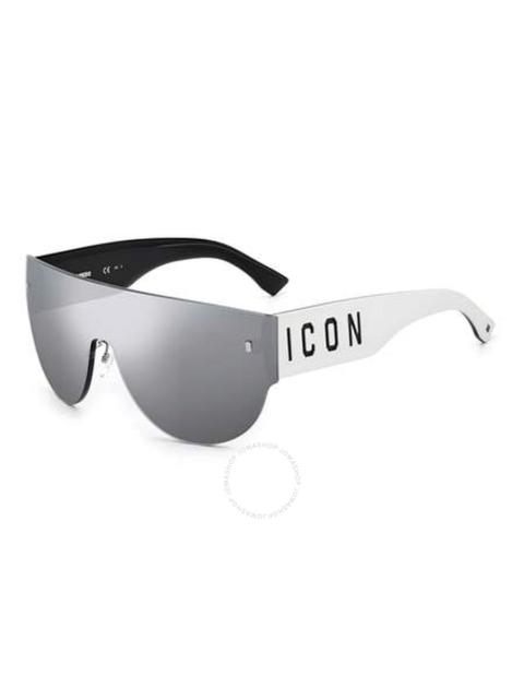 DSQUARED2 Dsquared2 Silver Shield Men's Sunglasses ICON 0002/S 0CCP/T4 99