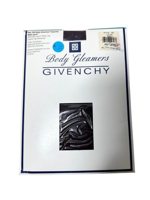 Givenchy VTG Givenchy Body Gleamers Control Top Panty Hose Sheer Leg Sandal Toe
