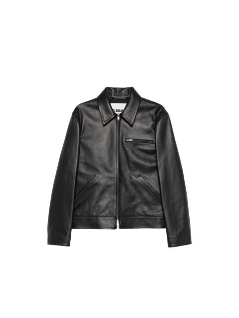 Jil Sander Jil Sander Black Jackets - Leather Jackets Men