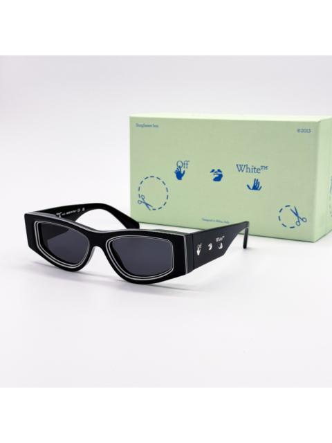 Off-White NEW OFF-WHITE ANDY 11007 BLACK UNISEX SUNGLASSES OFF-WHITE