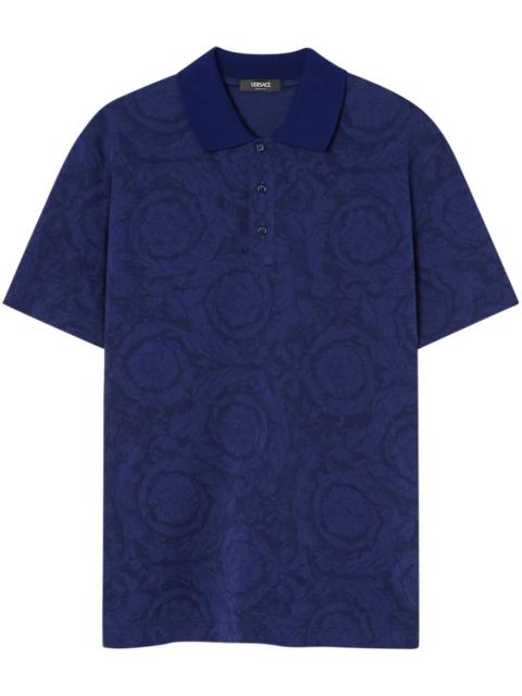 Versace Men Polo Barocco