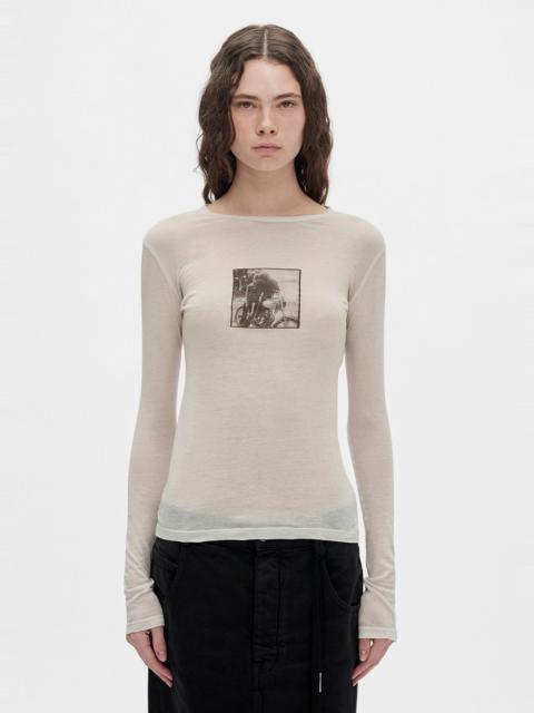 Ann Demeulemeester Fiene ''Bikers Kiss'' Long sleeve T