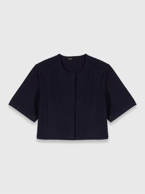 maje Cropped cardigan