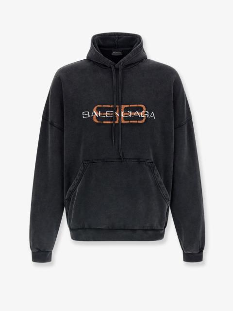 BALENCIAGA Balenciaga Men Cotton Hooded Sweatshirt