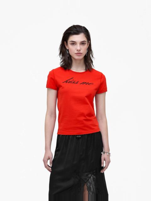 Marc Jacobs KISS ME SHRUNKEN TEE