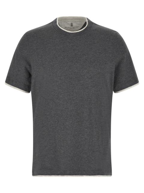 Brunello Cucinelli Brunello Cucinelli Men Double Layer T-Shirt